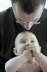 Baby mit Vater